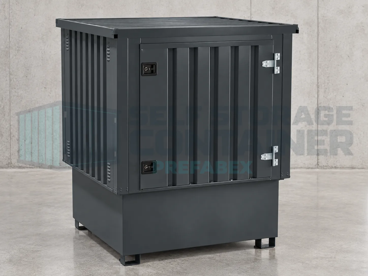 Single IBC Bunded Storage Container – 1,670 L Sump (2)